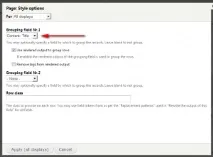 интерфейс раздели