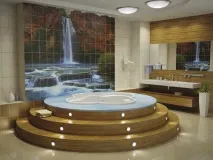 Фотоплитка для кухні на фартух, фотоплитка у ванній та туалеті ванній