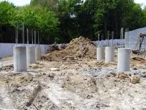Фундамент на буронабивних палях - технічні характеристики, види буронабивних CFA, Фундекс, Тисе характеристики
