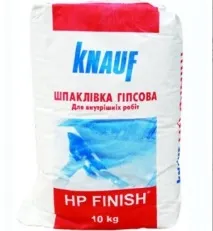 Фінішна шпаклівка «HP Finish Knauf» відгуки шпаклівка