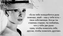 20 цитат чудової Одрі Хепберн хепберн