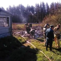 Як ми в лазні попарилися лазню