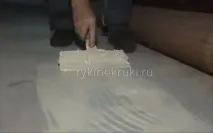 Як правильно стелити ковролін, Руки не гаки стелити