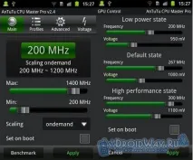 Як збільшити частоту процесора на Android збільшити