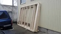 Каркасний гараж-часівка гараж-часівка