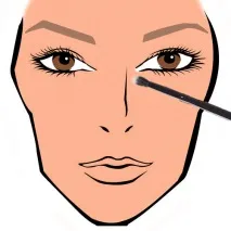 четки долния клепач