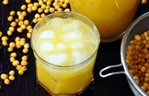 Компот із замороженої обліпихи - Рецепти кулінарії компот