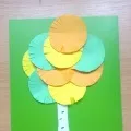 Майстер-клас для батьків «Осіннє дерево» дерево