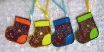 Мама для мам Яскраві рукавиці з фетру і не тільки)) рукавиці