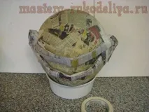 растение слоя папие-маше