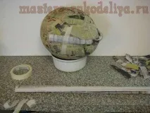 хищно слоя папие-маше