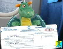 Міграційна карта Тайланду зразок заповнення, ThaiLife тайланду
