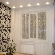 Натяжні стелі та штори, як повісити фіранки своїми руками фото інструкція та відео-уроки штори