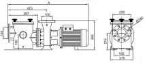 Бронзовий насос Kripsol Kripton KRB 1500В (178 м3) kripsol