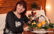 Новорічний кошик - майстер-клас у Студії - Студія Олени Куликової студії