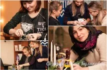 Новорічний кошик - майстер-клас у Студії - Студія Олени Куликової студії