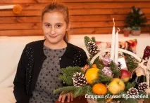 Новорічний кошик - майстер-клас у Студії - Студія Олени Куликової олени