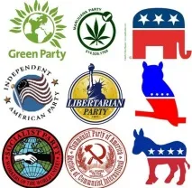 Партії в США – демократи та республіканці у лідерах партії