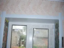 Пластиковий віконний укіс пластиковий