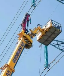 Підйомна техніка для обслуговування ЛЕП робіт
