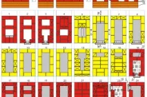 Будівництво та схеми печей із цегли схеми