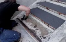 Протиковзне покриття на щаблі ганку способи зробити їх безпечними покриття
