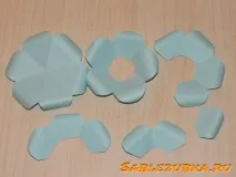 Проста троянда з паперу своїми руками руками