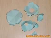 Проста троянда з паперу своїми руками троянда