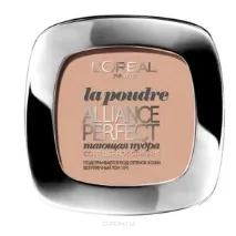 Пудра компактна L Oreal Alliance Perfect - «Ніжний вуаль від L - OREAL пудра