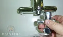Ремонт змішувача своїми руками заміна перемикача душ-вилив ремонт