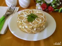 Салат із кількою в томаті салат