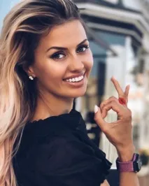 українські зірки з білими зубами фото, Журнал Cosmopolitan білими