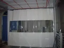 Штори в гараж на ворота ПВХ, брезентові гаражні брезентові