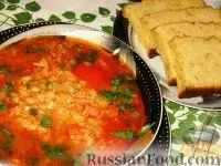 Супи з крупами та борошняними виробами, Страви з квасолі, рецепти з фото на 29 рецептів борошняними
