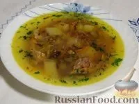 Суп картопляний, Суп зі свинини, рецепти з фото на 33 рецепти свинини