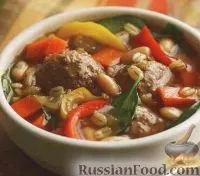 Супи з крупами та борошняними виробами, Страви з квасолі, рецепти з фото на 29 рецептів супи
