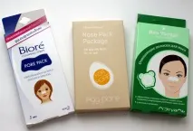 Тести очищаючих смужок для носа Biore, TonyMoly, Л’Етуаль смужок