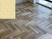 Двойната рибена паркет