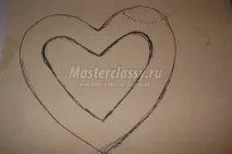 картичка сърце