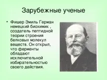 Урок хімії у 10 класі на тему Ферменти класі