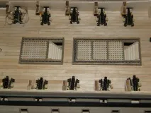 Установка гармат на опердек HMS Victory, TopDesk установка