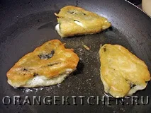 Смажена вегетаріанська риба з картоплею - fishand chips вегетаріанська