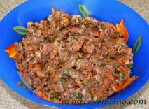 Ханум з фаршем та овочами можна