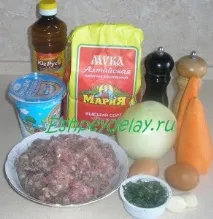 Ханум з фаршем пару
