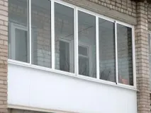 Алюмінієве скління балконів (32 фото) установка профілю розсувних вікон скління