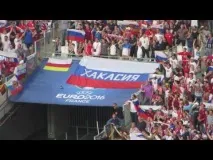 Заворушення у Марселі як українські фанати провчили англійців фанати