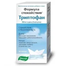 БАД Евалар Формула спокою Тріптофан - «Реальна дія за всіма заявленими пунктами евалар