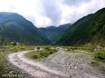 Перші враження від Азербайджану: водоспад Ілісу на околицях Кахи. враження