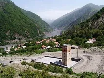 Перші враження від Азербайджану: водоспад Ілісу на околицях Кахи. враження