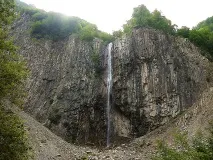 Перші враження від Азербайджану: водоспад Ілісу на околицях Кахи. азербайджану